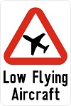 Low flying aircraft ahead